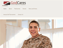 Tablet Screenshot of god-cares-ministry.org
